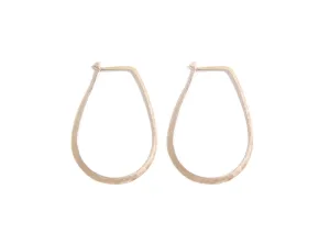 1 Inch Teardrop Hoops