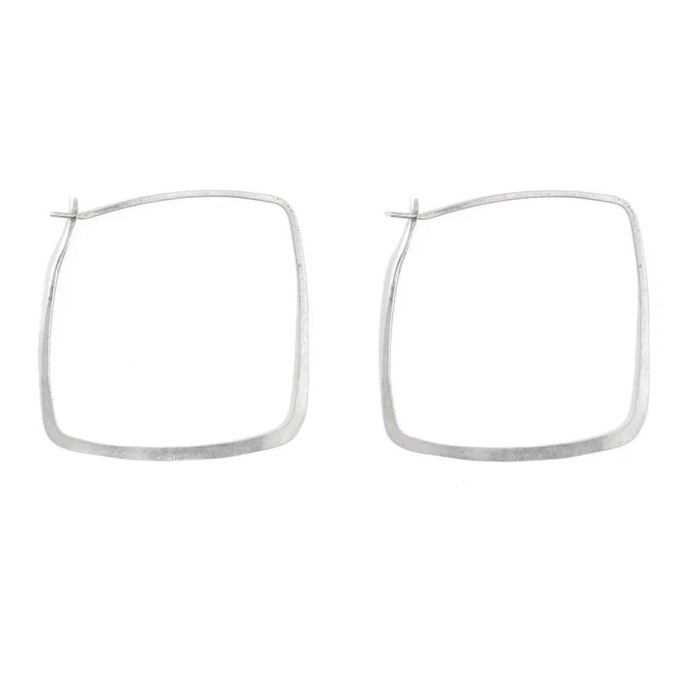 1.25 Inch Square Hoops