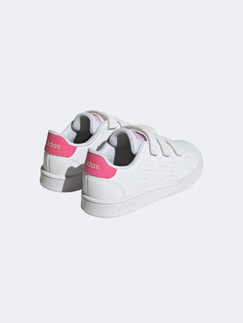 Adidas Advantage Ps-Girls Sportswear Shoes Cloud White/ Magenta