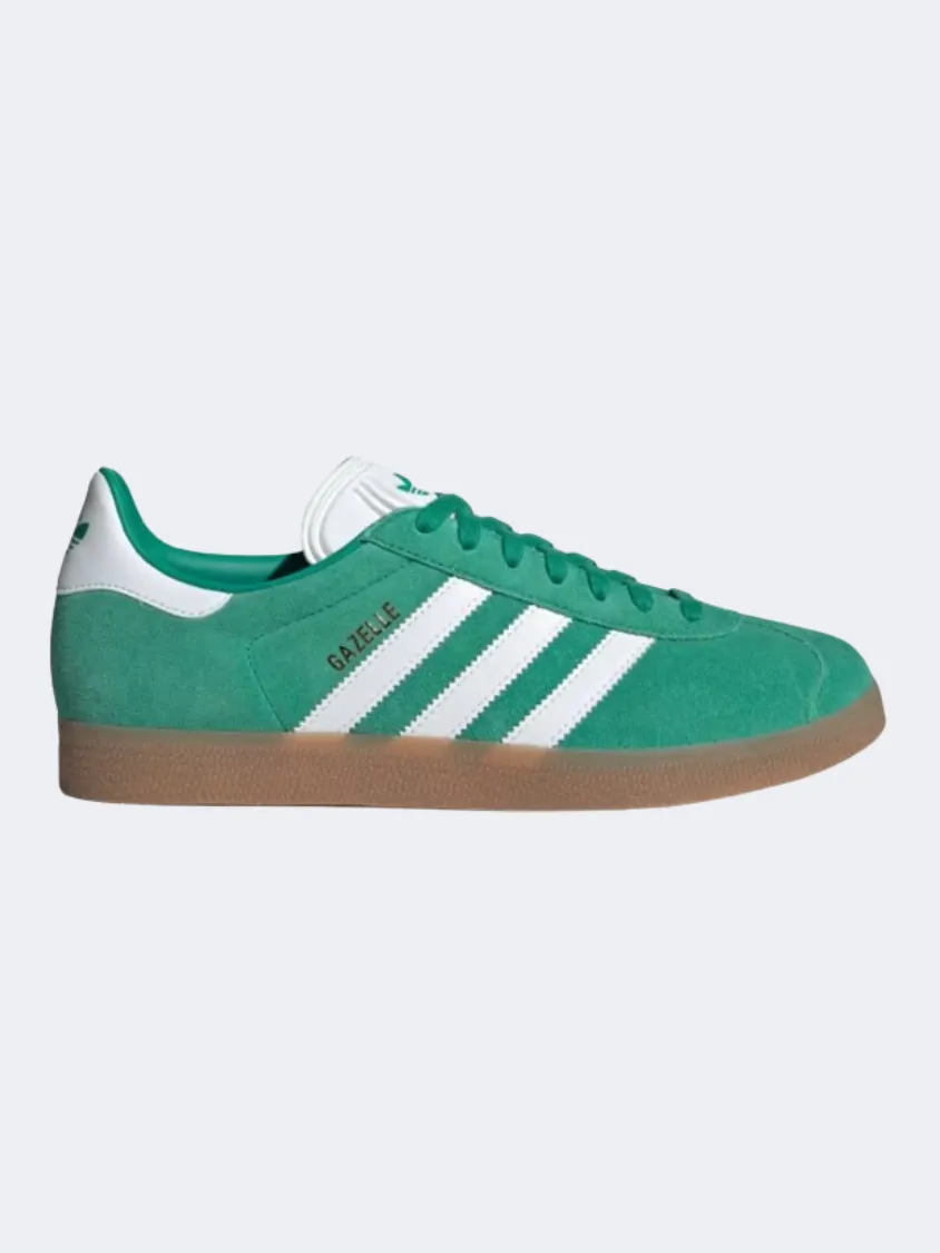 Adidas Gazelle Men Original Shoes Green/White/Gum