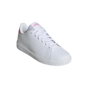 Adidas Girls Trainer Advantage Base 2.0 J White/Pink/Black