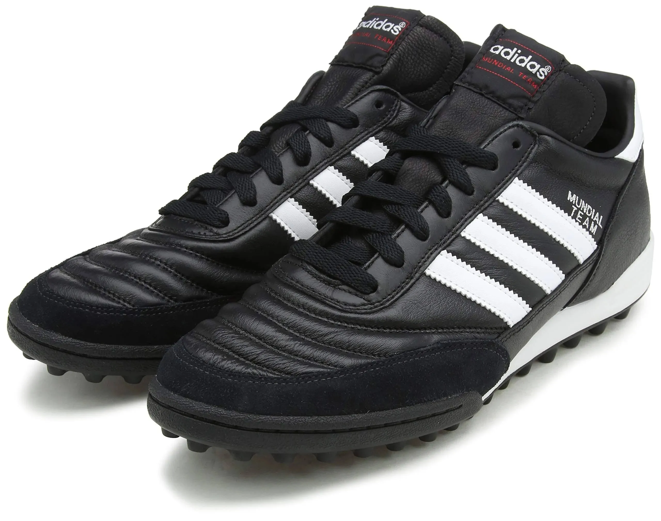 adidas Mundial Team TF Turf Soccer Shoe- Black/White