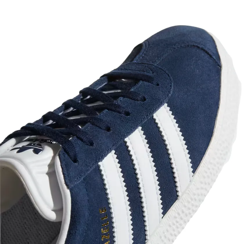 Adidas Originals scarpa sneakers da ragazzi Gazelle BY9144 blu-bianco