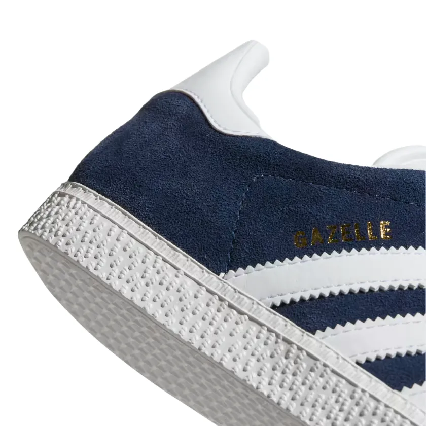 Adidas Originals scarpa sneakers da ragazzi Gazelle BY9144 blu-bianco