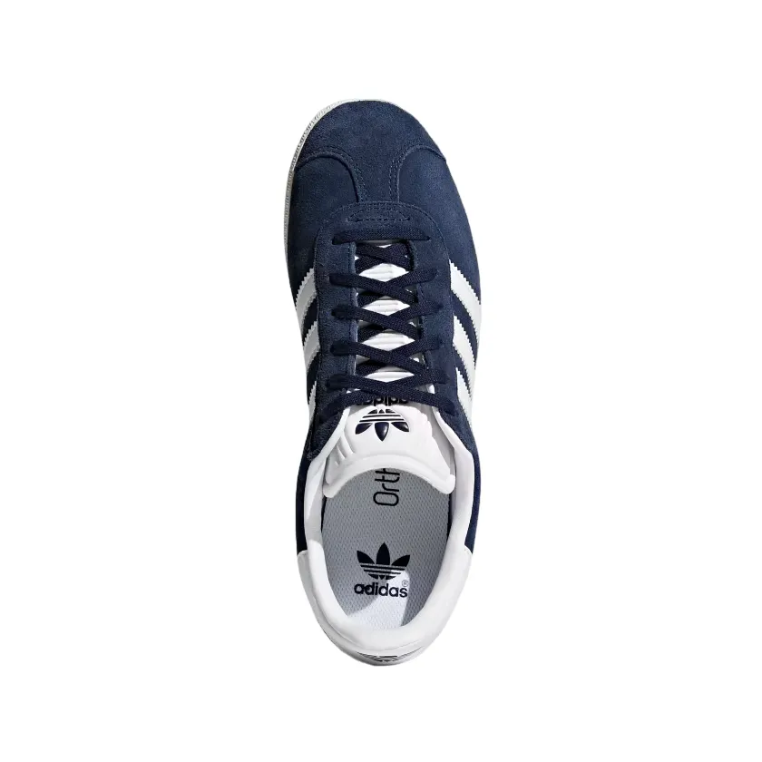 Adidas Originals scarpa sneakers da ragazzi Gazelle BY9144 blu-bianco