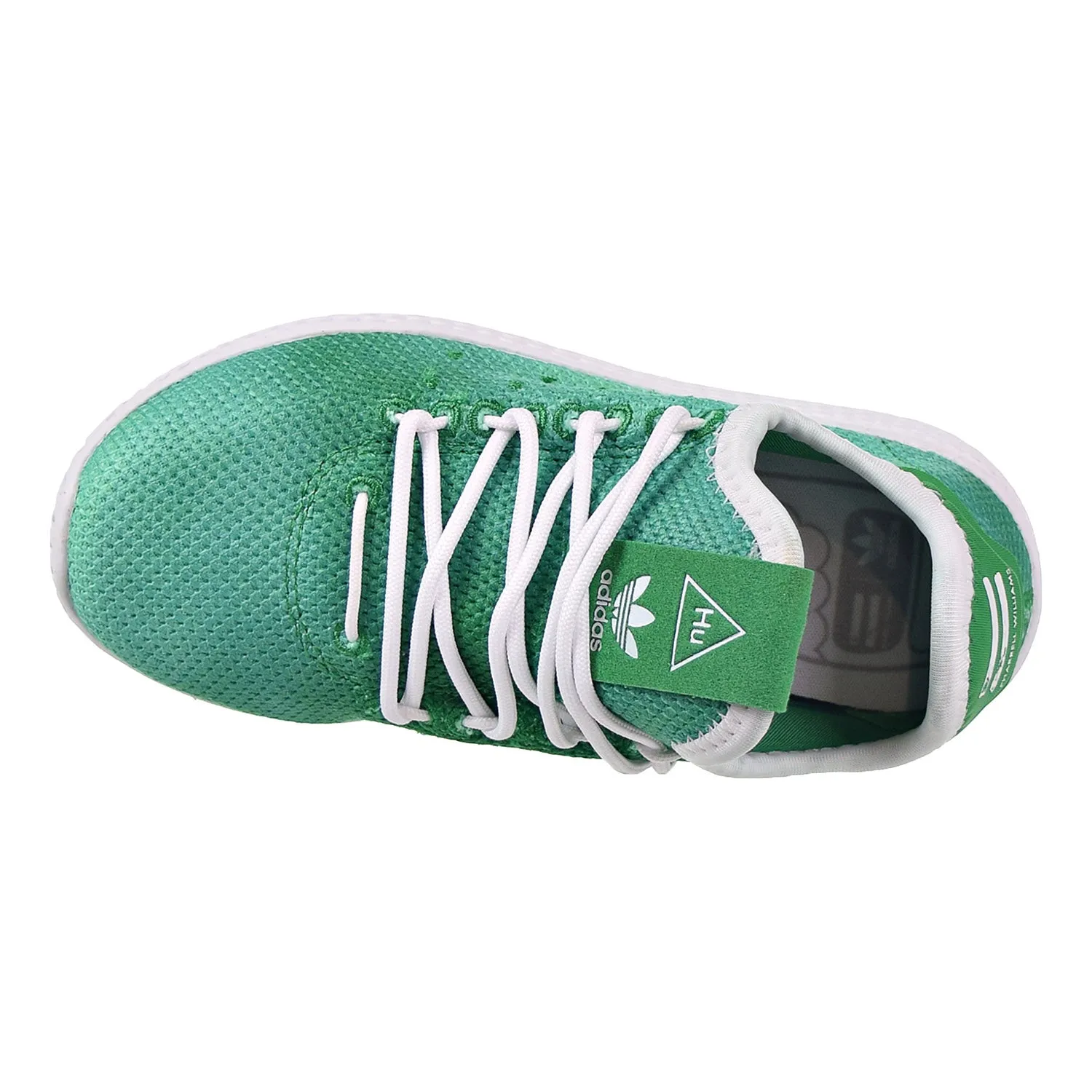 Adidas PW Tennis HU C Preschool Shoes Green/White