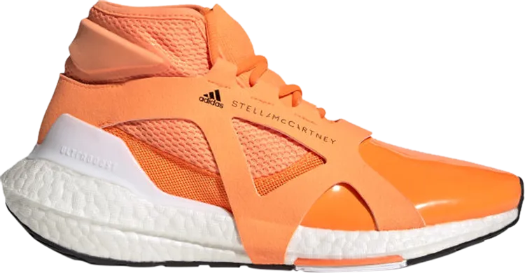 Adidas Stella McCartney x Wmns UltraBoost 21 'Signal Orange' sneakers, orange