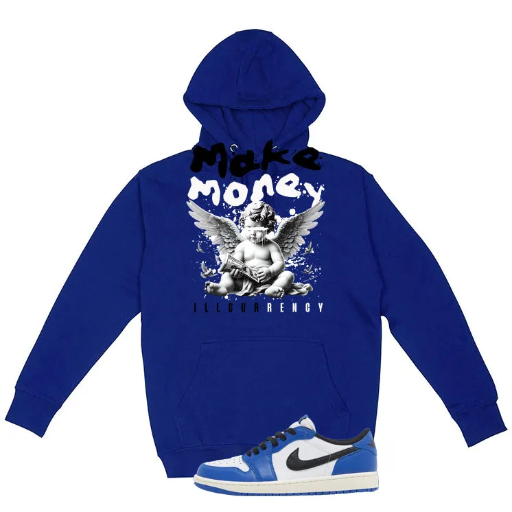 Air Jordan 1 Low OG Game Royal Royal Blue T-Shirt (Make Money)| illcurrency