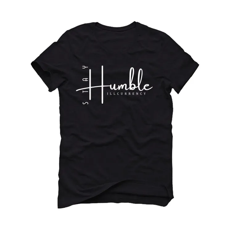 Air Jordan 1 Mid WMNS "Homage" Black T-Shirt (Stay Humble)