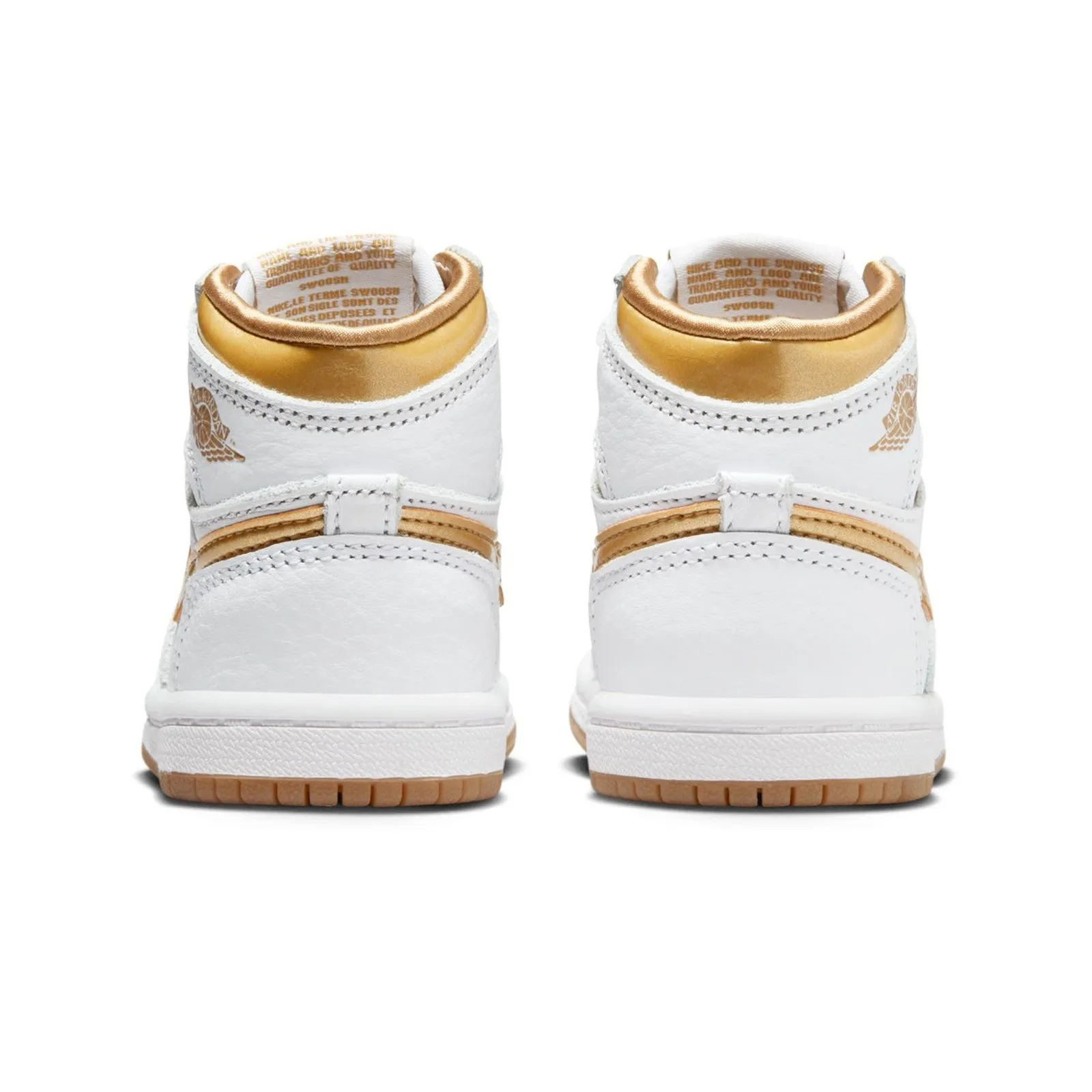 Air Jordan 1 Retro High OG "Metallic Gold" Toddler Shoes FD2598-107