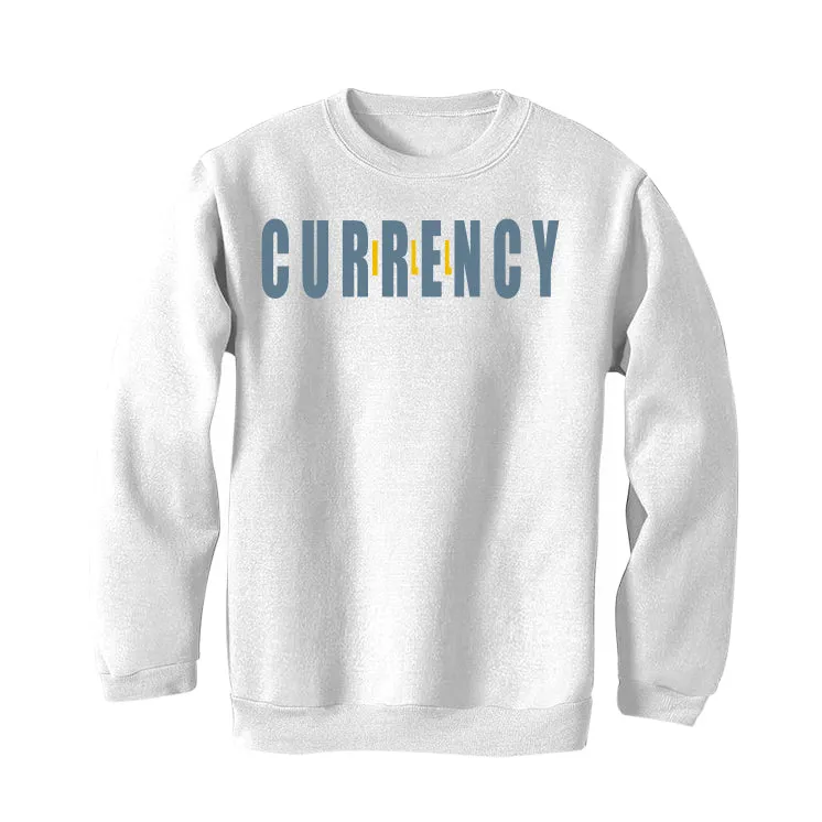 AIR JORDAN 13 “BLUE GREY” | illcurrency White T-Shirt (Across)