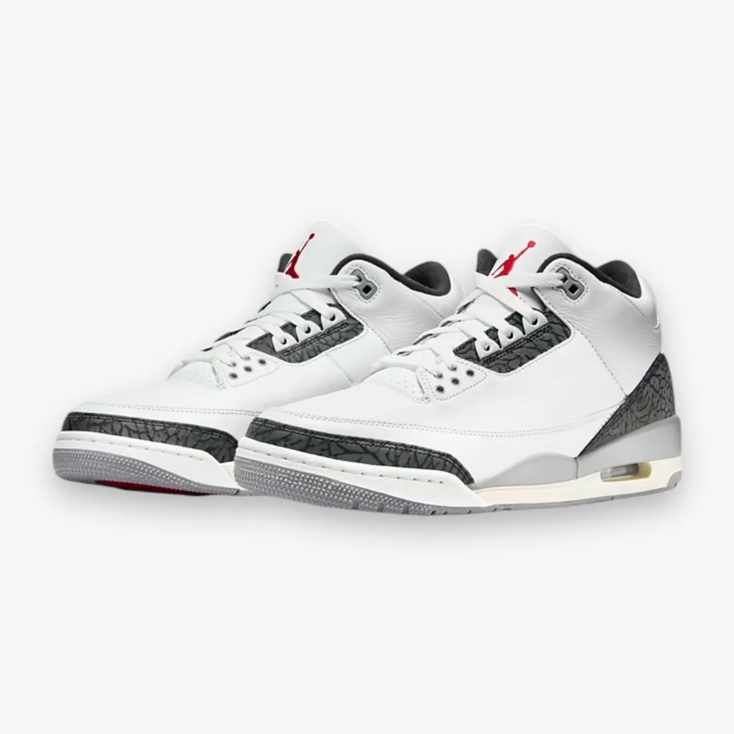 Air Jordan 3 Retro Summit White Fire Red CT8532-106