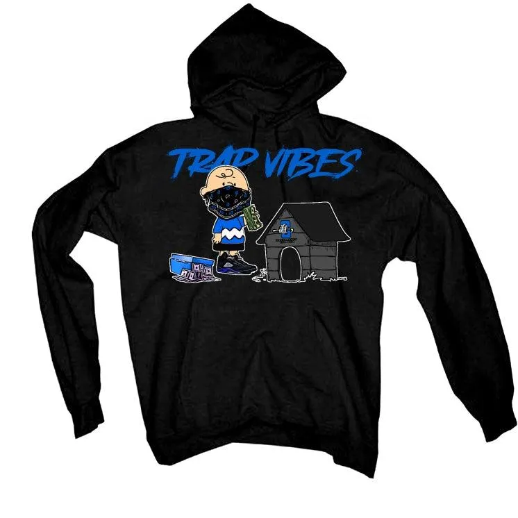 Air Jordan 5 “Racer Blue” Black T-Shirt (Trap Vibes)