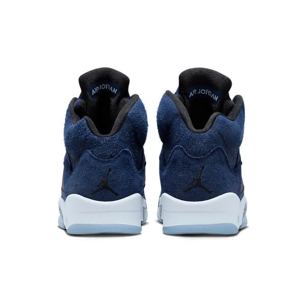 Air Jordan 5 Retro 'Midnight Navy' Sneakers, Blue