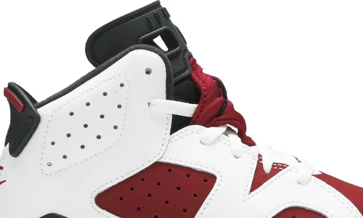 Air Jordan 6 Retro PS Carmine 2021 Sneakers, White