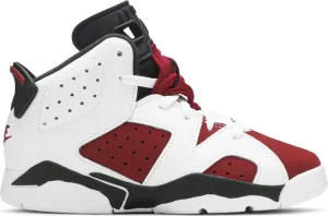 Air Jordan 6 Retro PS Carmine 2021 Sneakers, White