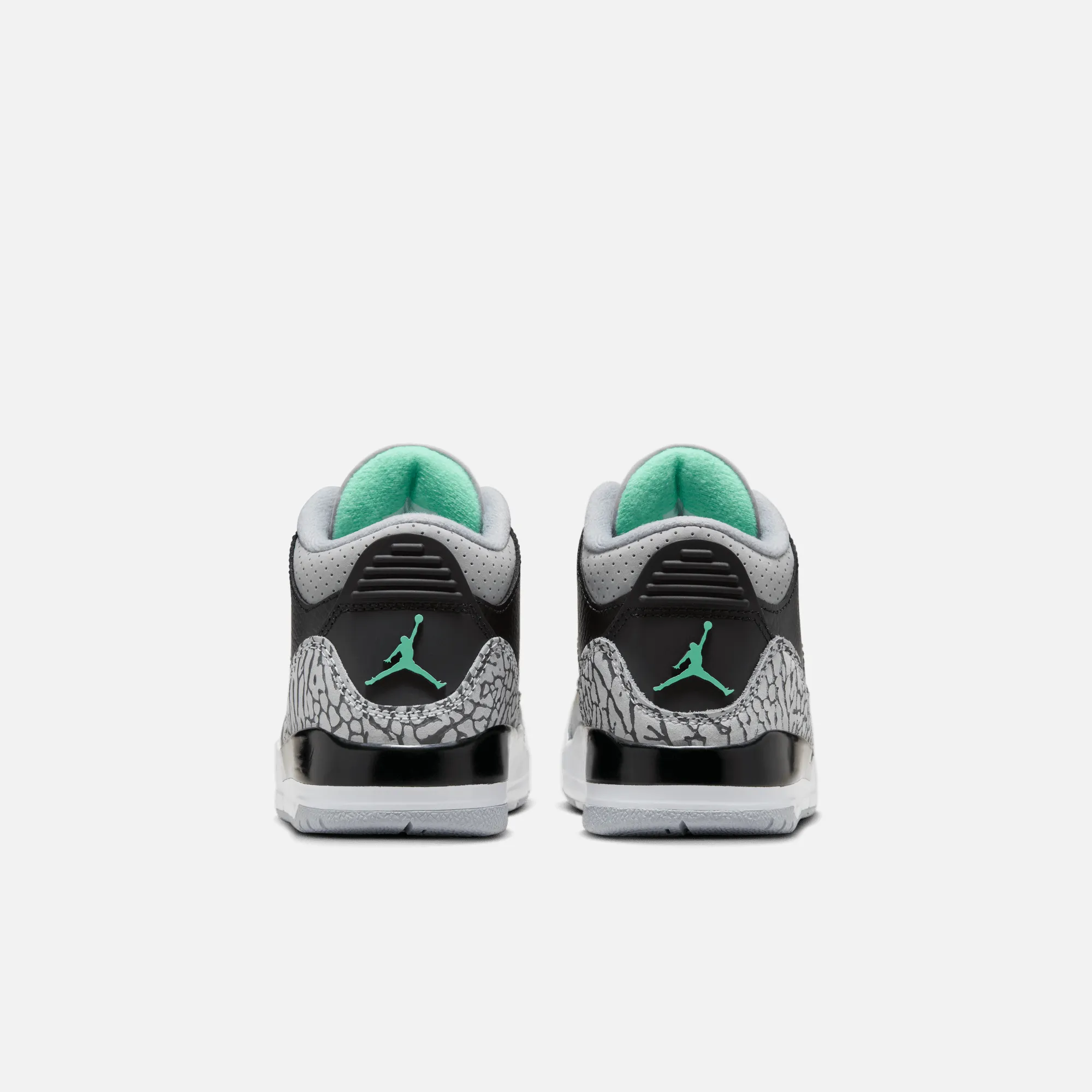 Air Jordan Kids' 3 Retro 'Green Glow' (PS)