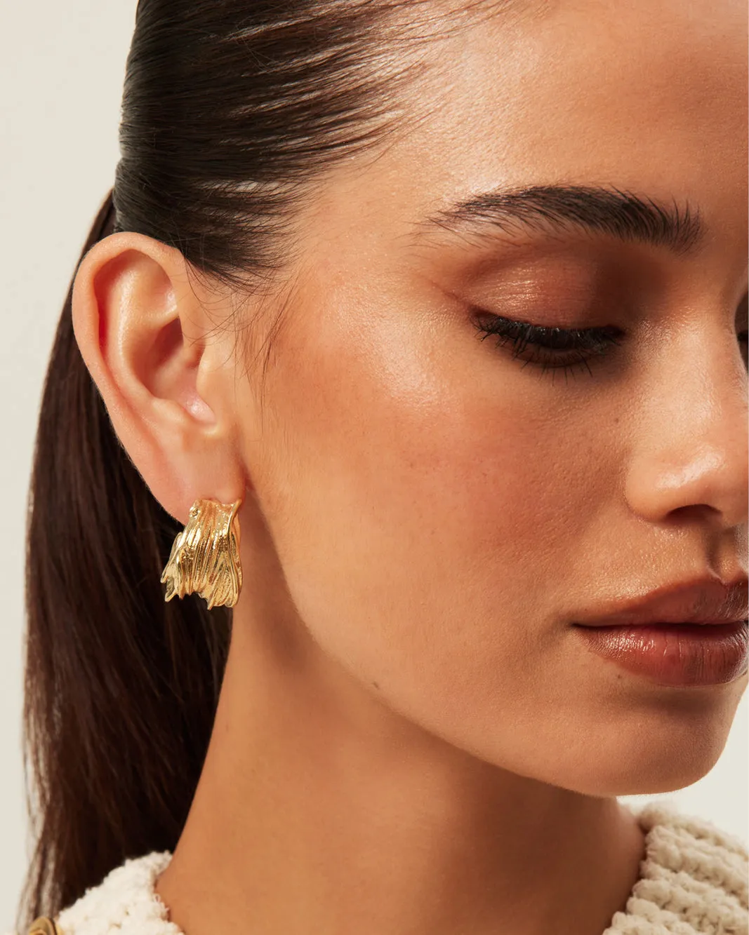 ALEENA EARRINGS - GOLD