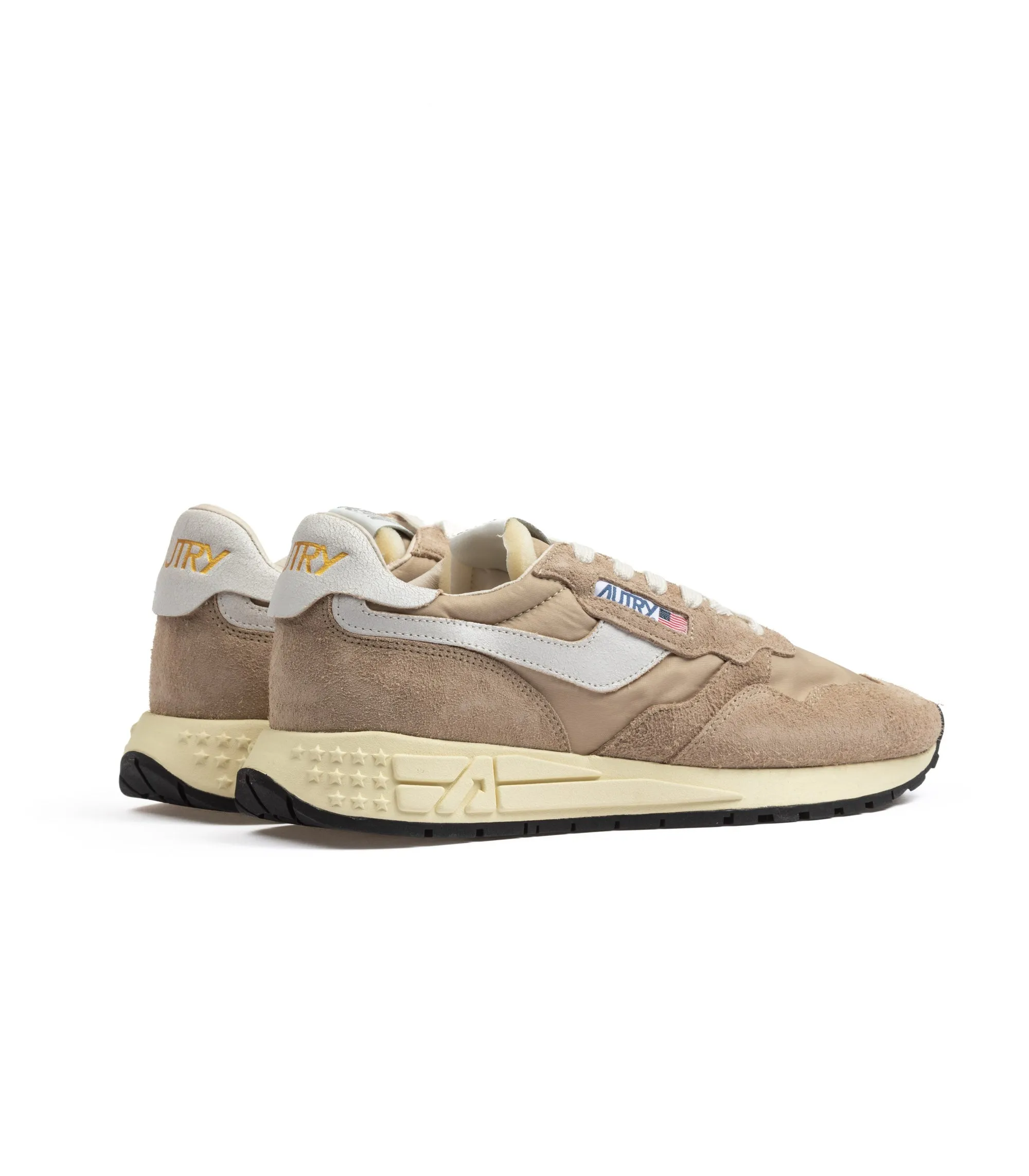 Autry Wirlwind Low Man Nylon Beige Uomo