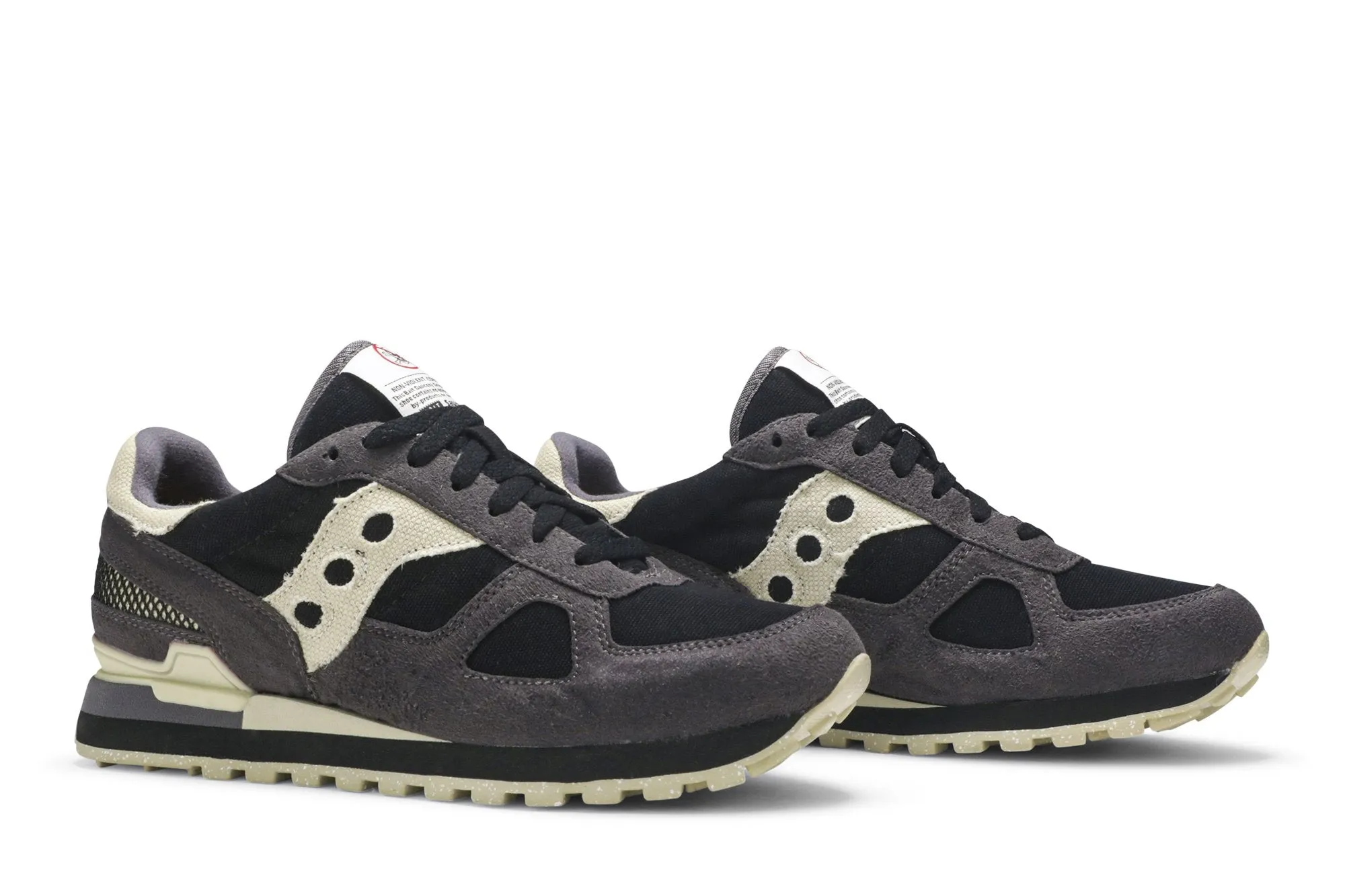 Bait x Shadow Saucony sneakers, black