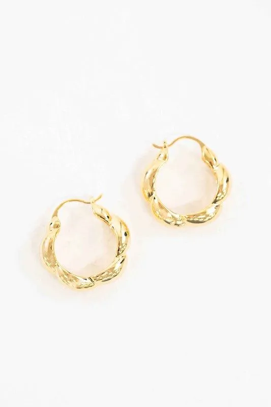 Baker Hoop Earrings