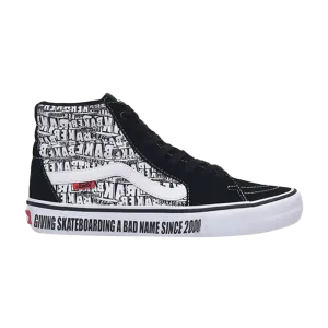 Baker Skateboards x Sk8 Hi Vans sneakers, black