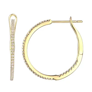 Big Diamond Hoops