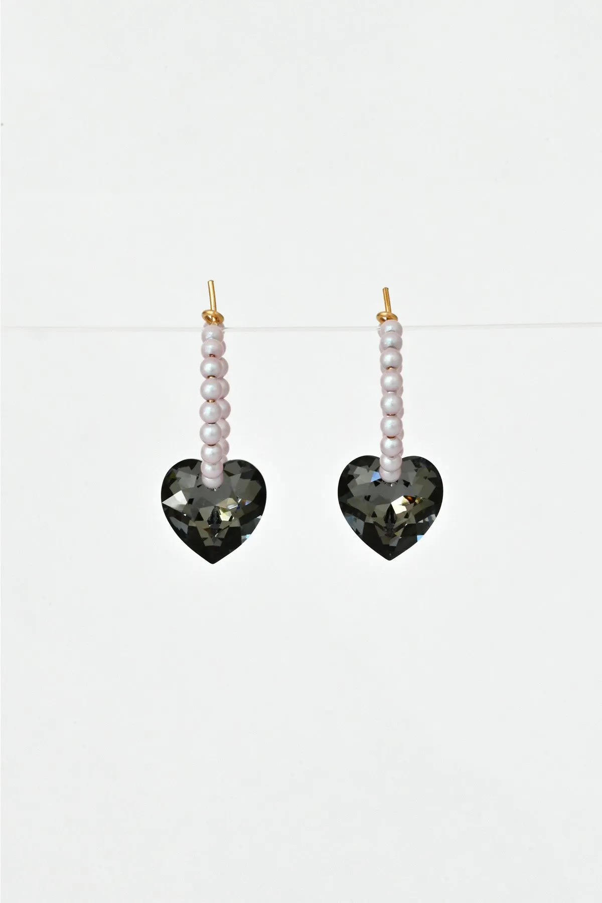 Big Heart Earrings, Mirror Mirror