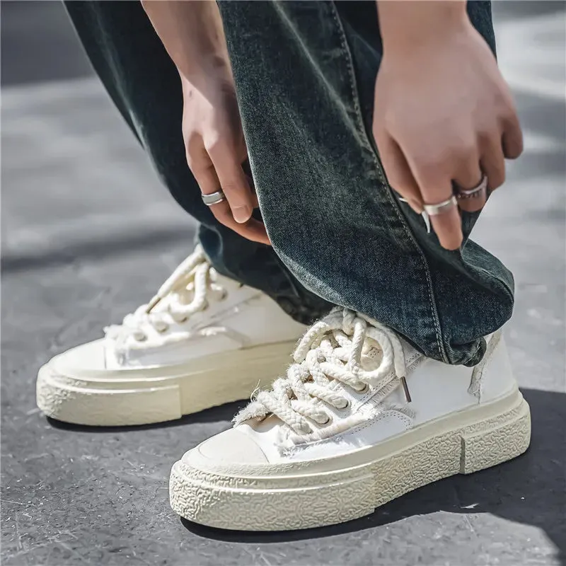 binfenxie  -  2024 Classic Sneakers for Women Fashion Platform Tennis Canvas Low Top Retro Casual Shoes Walking Comfortable Loafers