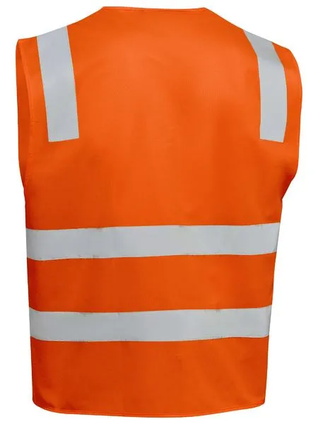 Bisley Taped Hi Vis Safety Zip Vest( BV0341T)