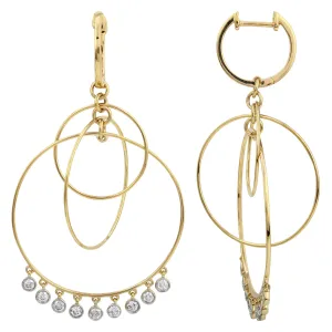 Boho Dangling Hoops