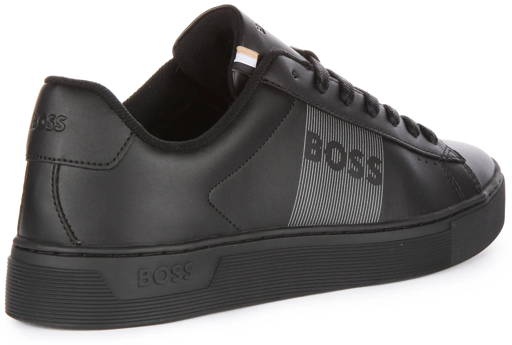 Boss Rhys Tennis Ppr N In Black For Men