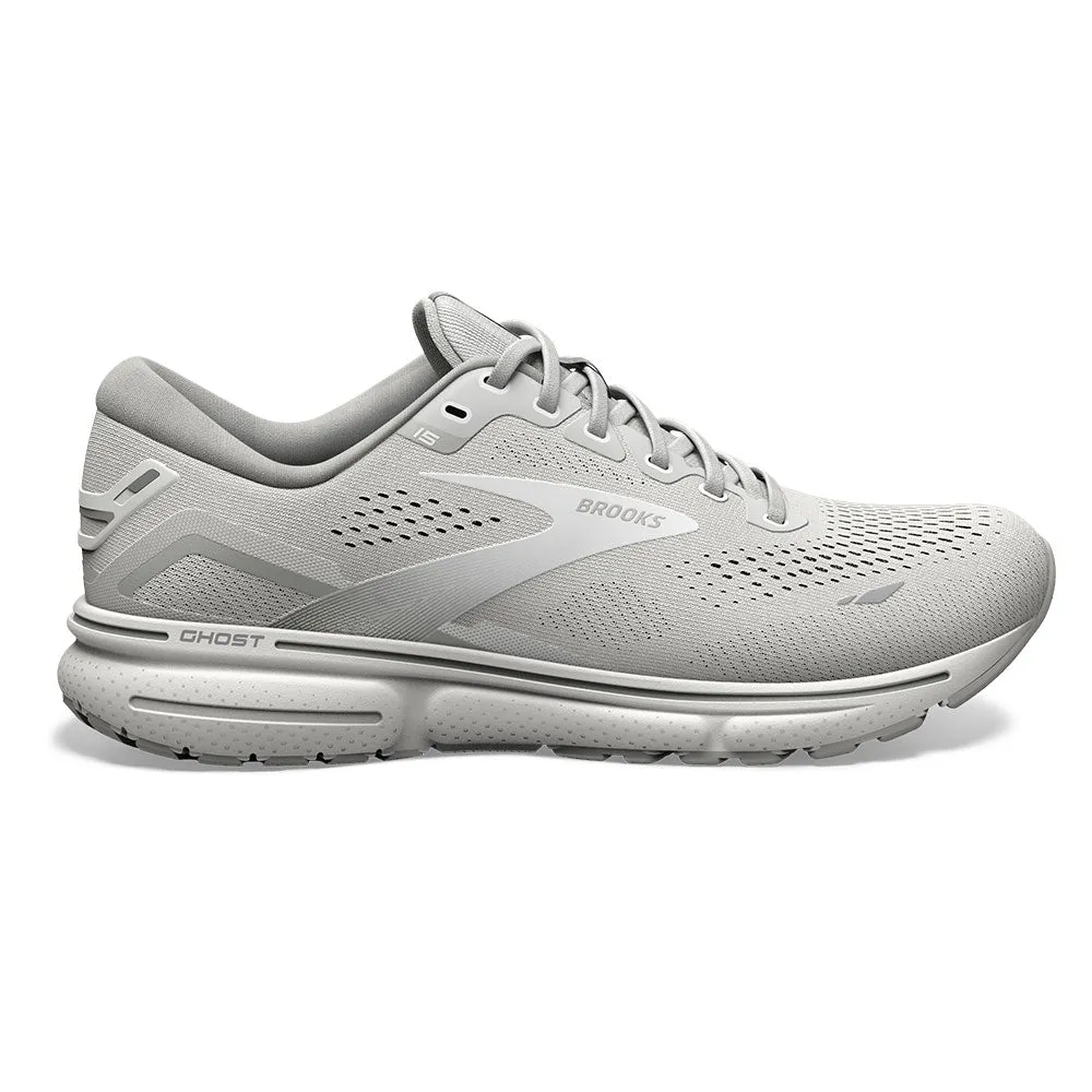 Brooks Ghost 15 Running Shoe Oyster/Alloy/White (Women's)