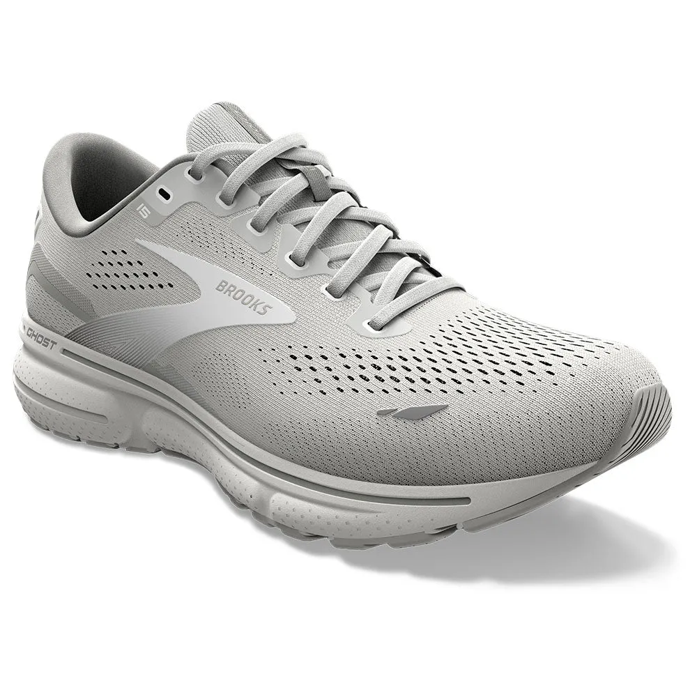 Brooks Ghost 15 Running Shoe Oyster/Alloy/White (Women's)