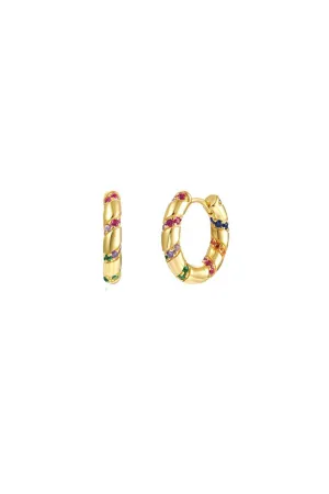 CASSIE HOOP - GOLD & MULTI