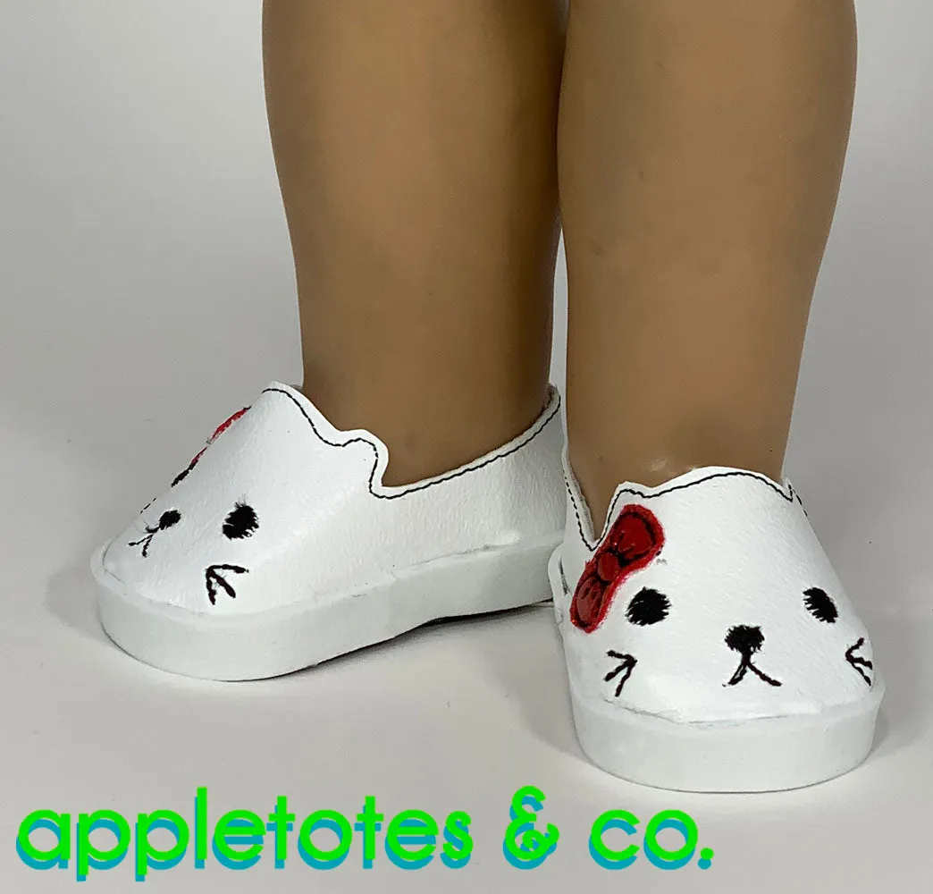 Cat Flats ITH Embroidery Patterns for 18 Inch Dolls