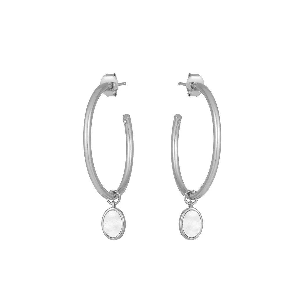 CATALINA HOOPS SILVER