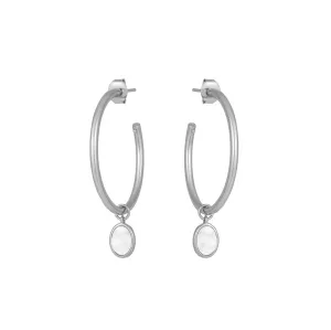 CATALINA HOOPS SILVER