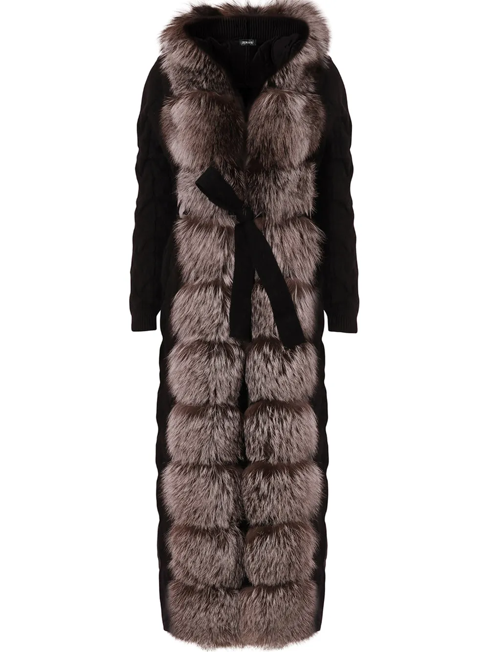 CAVO Fur & Cashmere Cardigan