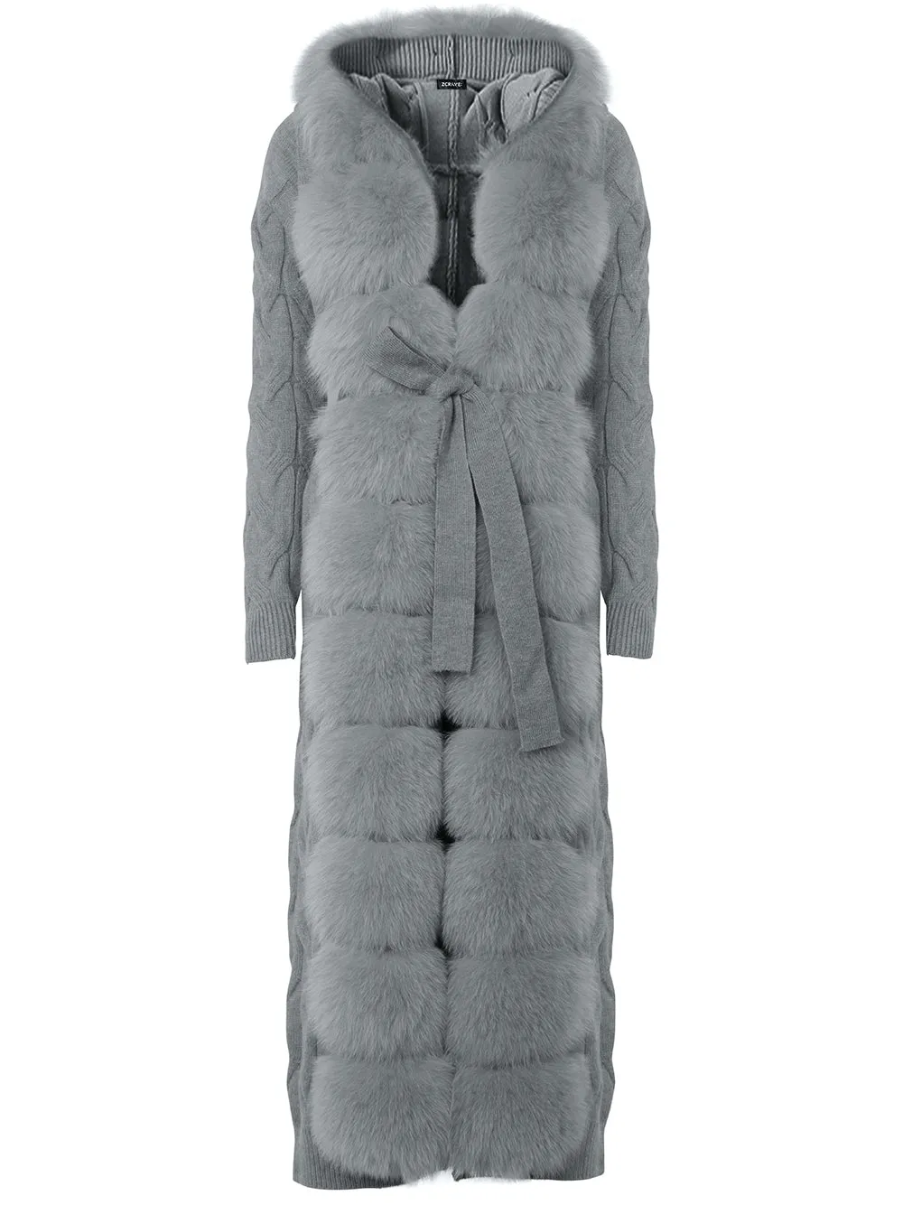 CAVO Fur & Cashmere Cardigan