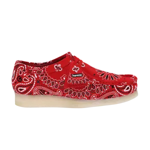 Clarks Supreme x Wallabee 'Red Bandana' Sneakers, Red