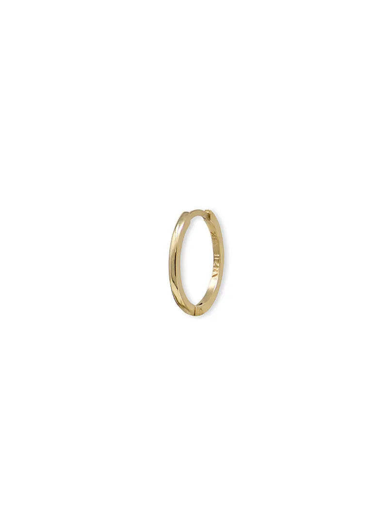 Classique 14mm Gold Hoops