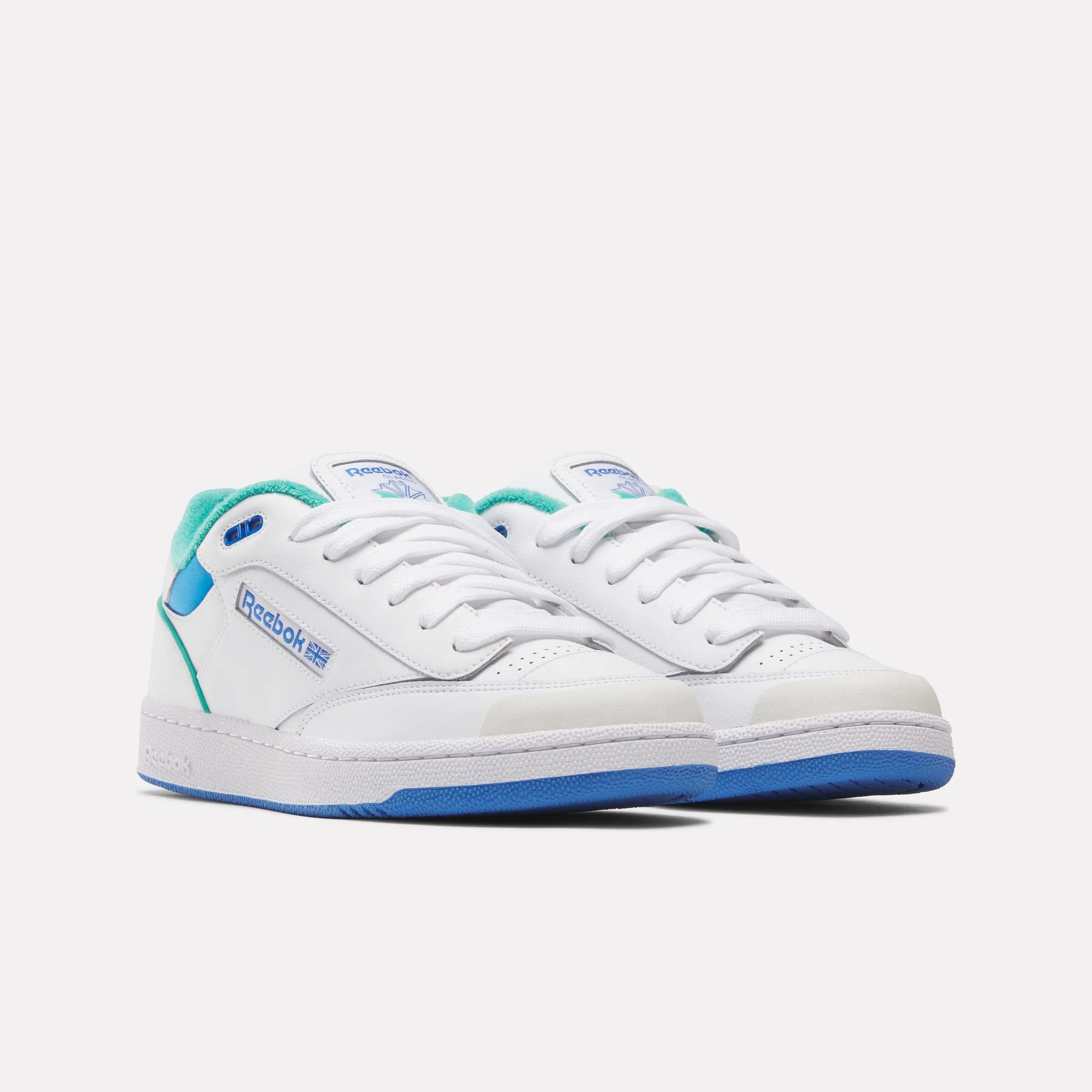 Club C Bulc Shoes White/Unleashedgreen/Kineblue