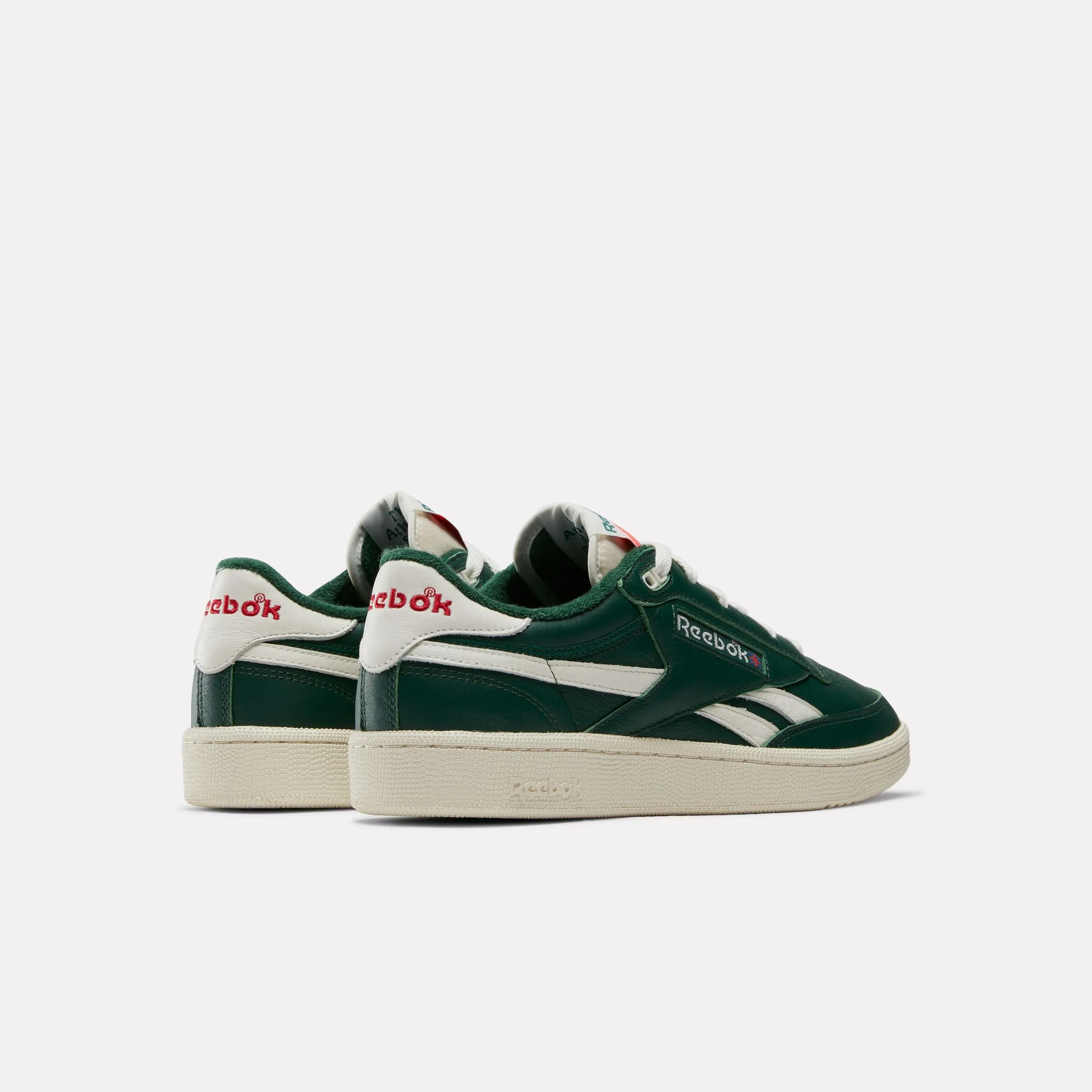 Club C Revenge Vintage Shoes Darkgreen/Chalk/Neoncherry