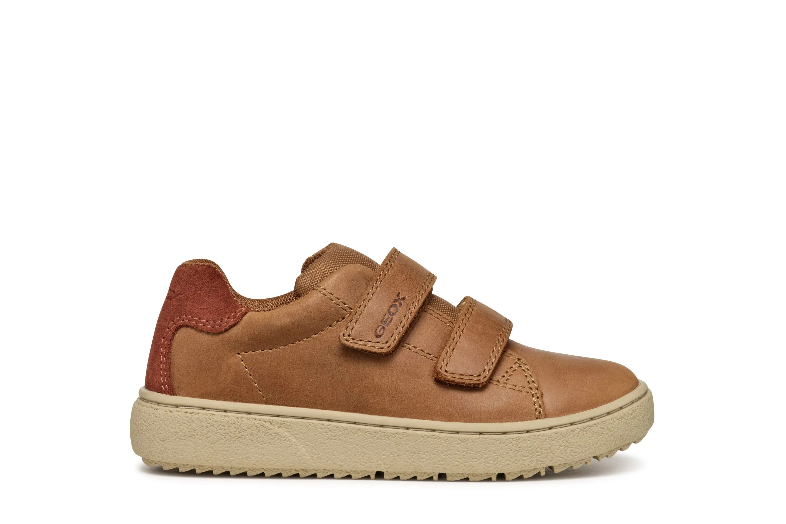 Cognac brown low cut sneaker