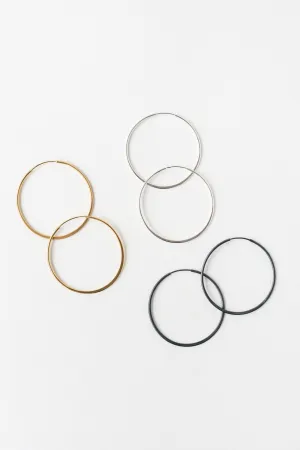 Concentric Large Endless Hoops