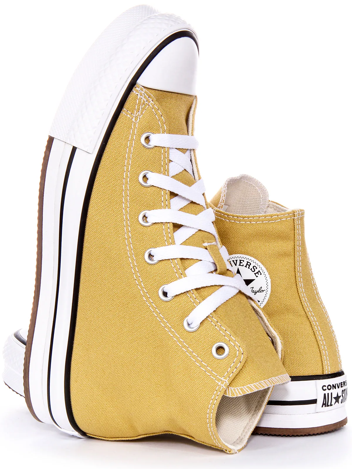 Converse All Star Lift A05467C In Mustard For Junior