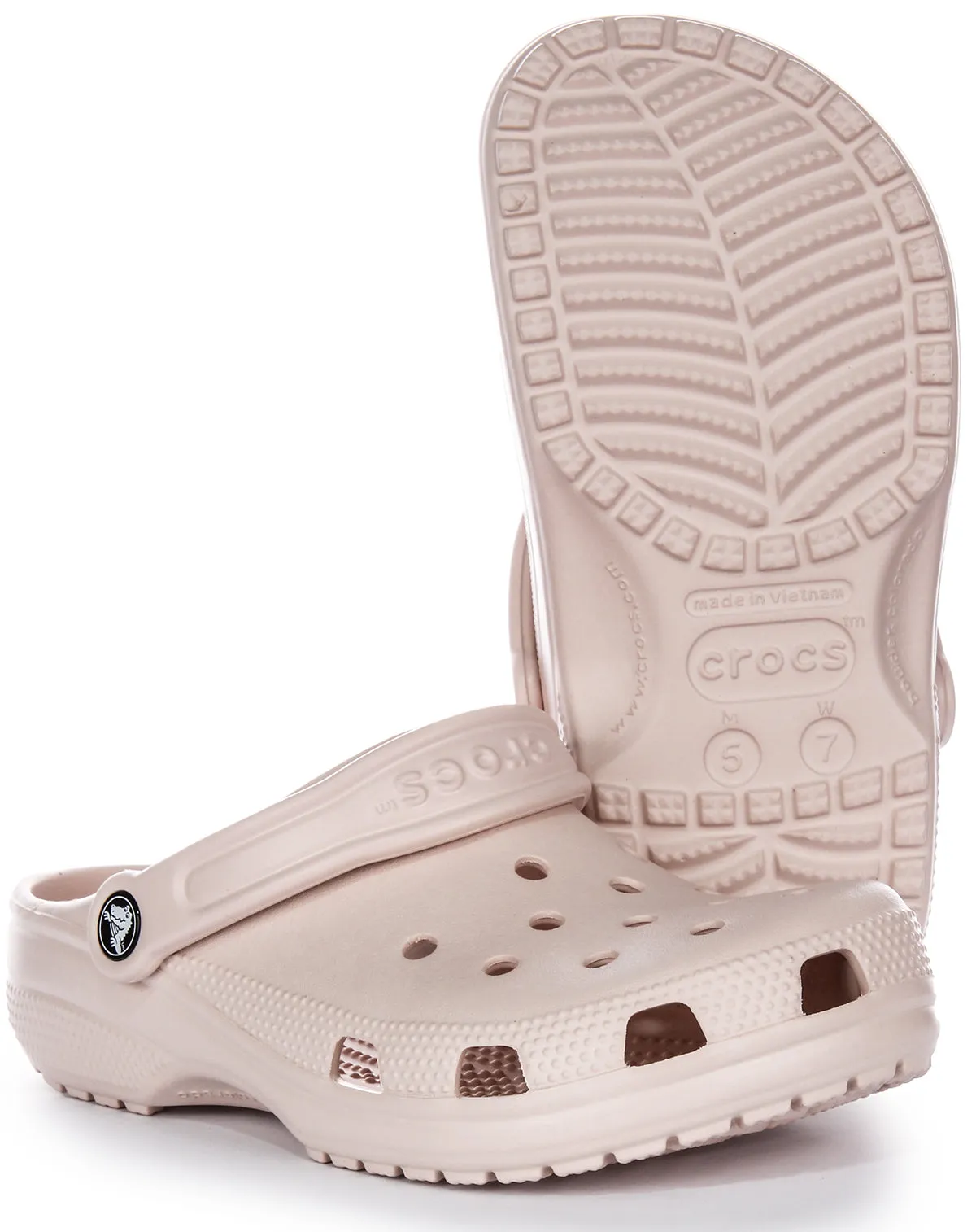 Crocs Classic Clog In Light Pink