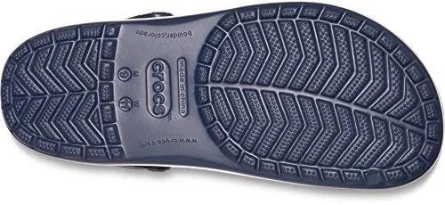 Crocs Unisex Men's and Women's Crocband Clog, Navy, Men's 9 M US/ Women's 11 M US