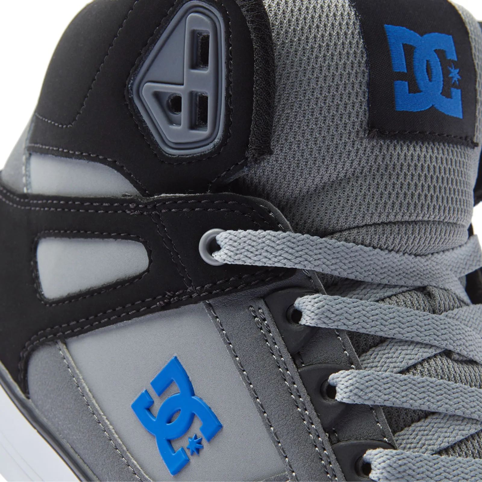 DC Shoes Mens Pure High Leather High Top Trainers